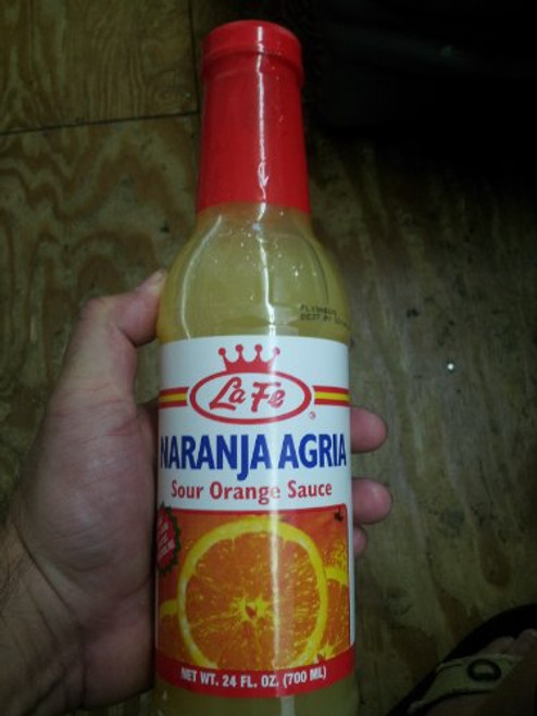La Fe Sour Orange Marinade Naranja Agria 24 Oz Plastic Bottle Safe La Fe Sour Orange Marinade Naranja Agria 24 Oz Plastic Bottle Safe