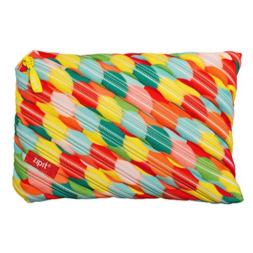 ZIPIT Colorz Big Pencil Case Cosmetic Makeup Bag  Large Bubbles