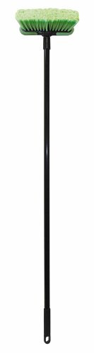 Carrand 93053 Dip-n-Wash Vehicle Wash Brush, 8" Head with 48" Handle
