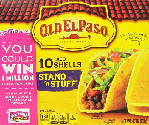 Old El Paso Stand  N Stuff Taco Shells   4 7 oz