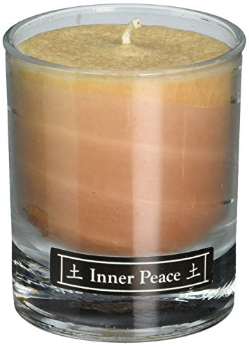Aloha Bay Feng Shui Elements Palm Wax Candle Earth Inner Peace  2 5 Oz  Red