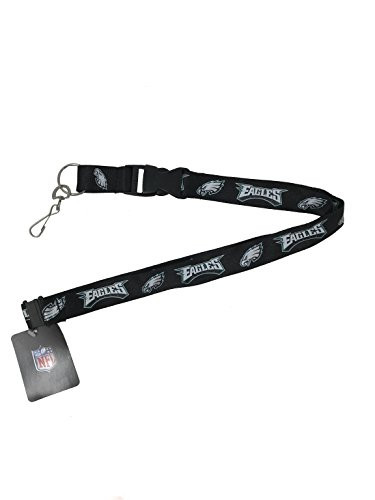 Eagles NFL Philadelphia Lanyard  Detachable Key Chain  ID Holder