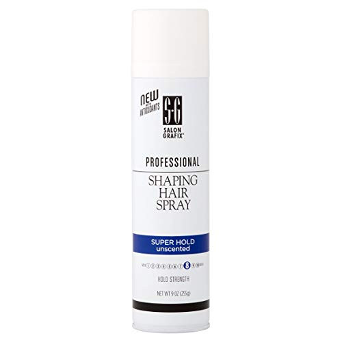Salon Grafix Shaping Hair Spray Super Hold Unscented  Pack of 1