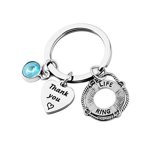 AKTAP Life Ring Keychain Lifeguard Keychain Swim Instructor Gift Thank You Gift for Lifeguard Guard Teacher Gift Lifeguard Keychain AKTAP Life Ring Keychain Lifeguard Keychain Swim Instructor Gift Thank You Gift for Lifeguard Guard Teacher Gift Lifeguard Keychain