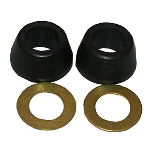 LASCO 02 2237 3 8 Inch Rubber Cone Washer And Brass Ring Kit