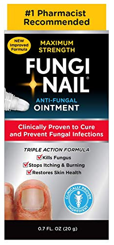 Fungi Nail Anti Fungal Ointment  0 7 Ounce   Kills Fungus That Can Lead To Nail Fungus   Athletes Foot w  Tolnaftate   Clinically Proven to Cure Fungal Infections