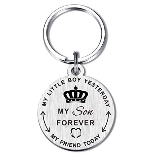 Gifts for Adult Daughter Son from Mom Dad Sweet Gifts Keychain for Girls Boys from Mother father My daughter son forever keychain Gifts for Adult Daughter Son from Mom Dad Sweet Gifts Keychain for Girls Boys from Mother father My daughter son forever keychain