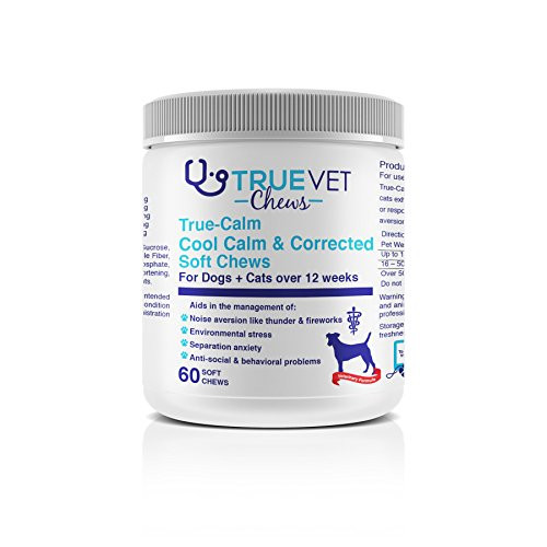 True Calm   Cool Calm   Corrected  Calming Support Soft Chews 60 ct   Natural Ingredients   Optimal Results   for Dogs