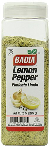 Badia Lemon Pepper  Pimlenta Limon  1 5 lbs