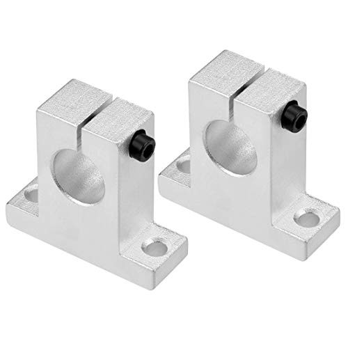 uxcell 16mm Shaft Support SK16 Linear Motion Slide Rail Guide Blocks for CNC 3D Printer Pack of 2