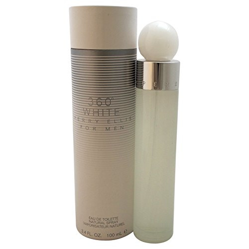 Perry Ellis 360 White Eau de Toilette Splash For Men, 3.3 Ounce