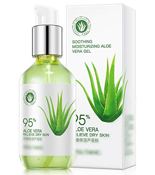 Q mark Organic Aloe Vera Gel with 95 Percent Soothing Moisture Aloe From Freshly Cut Aloe Plant Not Powder No Xanthan 8 oz Q mark Organic Aloe Vera Gel with 95 Percent Soothing Moisture Aloe From Freshly Cut Aloe Plant Not Powder No Xanthan 8 oz