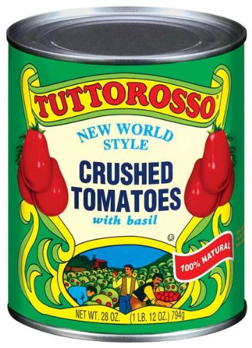 Tuttorosso New World Style Crushed Tomatoes with Basil 28 oz