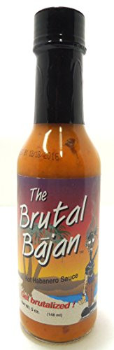 Brutal Bajan Hot Habanero Sauce 5 Oz