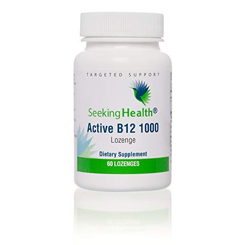 Active B12 1000   1000 mcg of B12 as Adenosylcobalamin and Methylcobalamin   Supports Healthy Metabolism  Methylation  Cognitive Health   60 Lozenges   Seeking Health