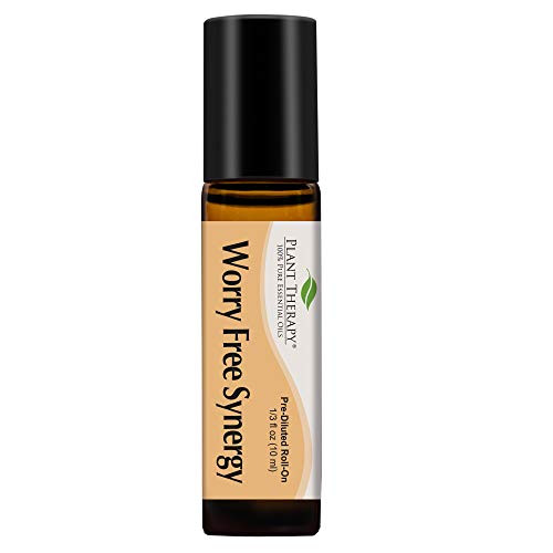 Plant Therapy Essential Oils Worry Free Synergy Stress Calming Relief Blend 100 Pure Pre Diluted Roll On Natural Aromatherapy Therapeutic Grade 10 mL ? oz Plant Therapy Essential Oils Worry Free Synergy Stress Calming Relief Blend 100 Pure Pre Diluted Roll On Natural Aromatherapy Therapeutic Grade 10 mL ? oz