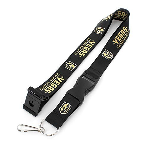 aminco NHL Vegas Golden Knights Team Lanyard aminco NHL Vegas Golden Knights Team Lanyard