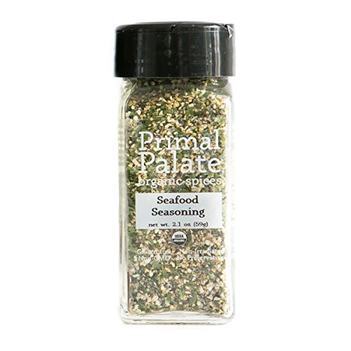 Primal Palate Organic Spices Seafood Seasoning Certified Organic 2 1 oz Bottle Primal Palate Organic Spices Seafood Seasoning Certified Organic 2 1 oz Bottle