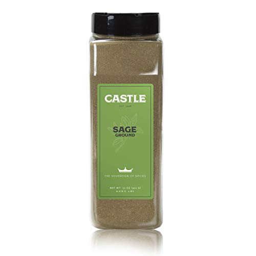 Castle Foods   SAGE GROUND  11 oz Premium Restaurant Quality