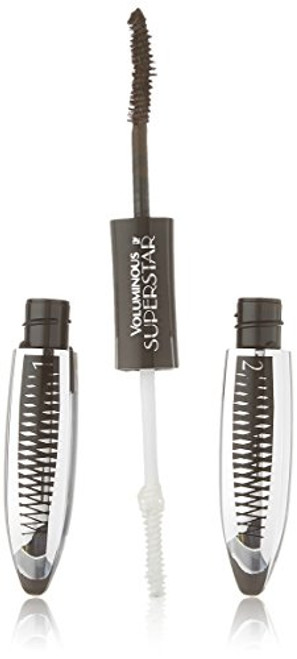 L Oreal Paris Cosmetics Voluminous Superstar Washable Mascara Blackest Brown 1 Tube L Oreal Paris Cosmetics Voluminous Superstar Washable Mascara Blackest Brown 1 Tube