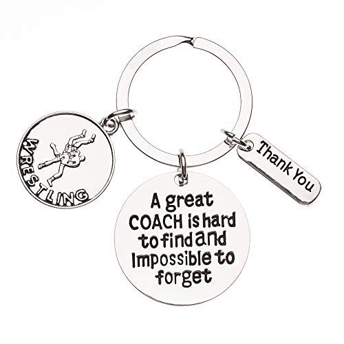 Sportybella Wrestling Coach Keychain Wrestling Coach Gifts Great Coach is Hard to Find But Impossible to Forget Coach Keychain Sportybella Wrestling Coach Keychain Wrestling Coach Gifts Great Coach is Hard to Find But Impossible to Forget Coach Keychain