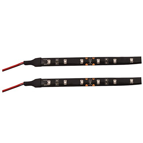 Pilot Automotive CZ-177N Orange 12" 2-Piece LED Flex Strip Light Kit
