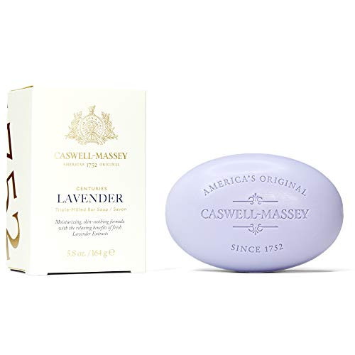 Caswell Massey Triple Milled Luxury Bath Soap   Lavender Single Bar Soap  5 8 Oz