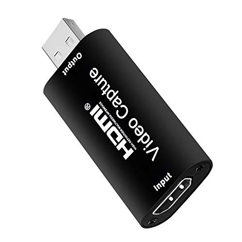 Audio Video Capture Cards HDMI to USB  Full HD 1080p USB 2 0 Record via DSLR Camcorder Action Cam  Live Streaming  Live Broadcasting HDMI Capture