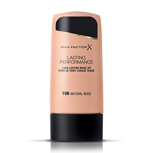 Max Factor Long Lasting Performance Foundation  No 106 Natural Beige  1 1 Ounce