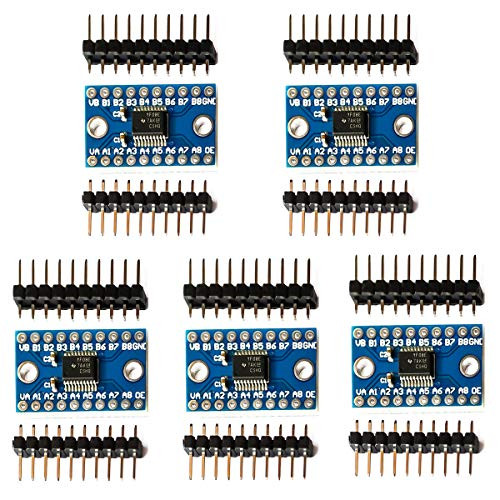 5PCS TXS0108E High Speed Full Duplex 8 Channel 8 Way Level Conversion Module Power Conversion Module 8 Bit Bidirectional Voltage Converter