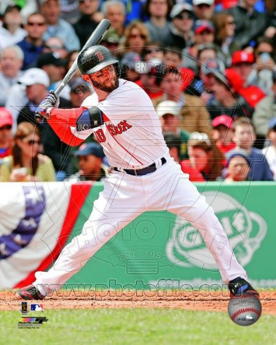 MLB Dustin Pedroia Boston Red Sox 2013 Action Photo 8x102