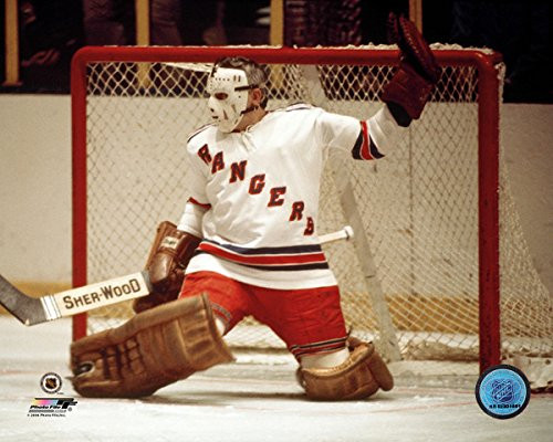 NHL Eddie Giacomin New York Rangers Action Photo  Size  8  x 10