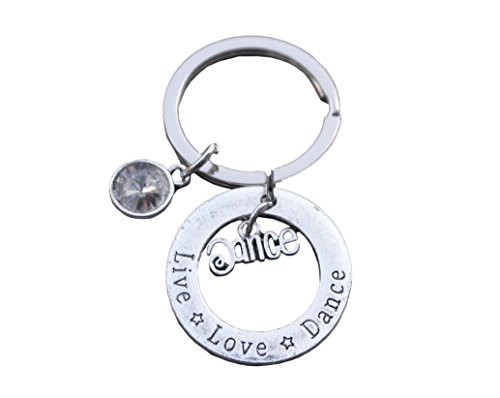 Infinity Collection Dance She Believed She Could So She Did Keychain  Dance Jewelry  Dance Keychain  for Dancers