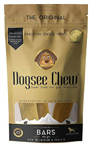 DOGSEE CHEW   100 Natural Himalayan Dog Chews  Small Bars