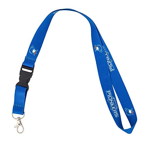 University of Wisconsin Platteville UWPLATT Pioneers NCAA Car Keys ID Badge Holder Lanyard Keychain Detachable Breakaway Snap Buckle