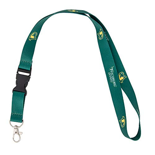 Fitchburg State University FSU Falcons NCAA Car Keys ID Badge Holder Lanyard Keychain Detachable Breakaway Snap Buckle