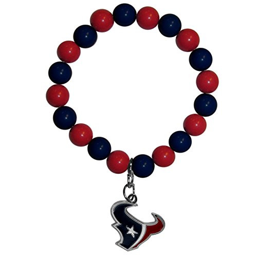 Siskiyou NFL Houston Texans Fan Bead Bracelet