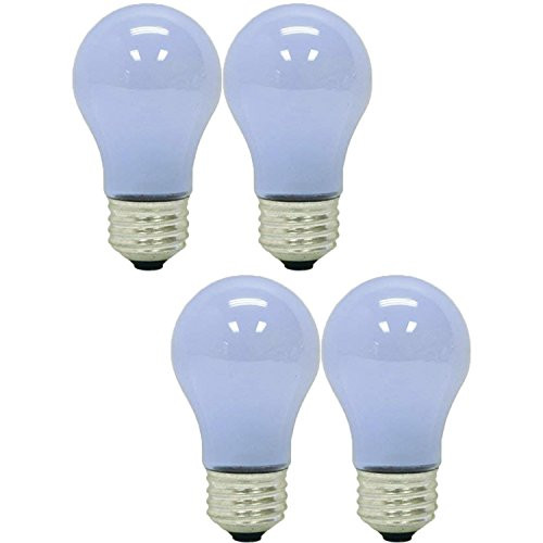 GE Lighting 40 Watt 260 Lumens 1 4 Year Life Reveal Ceiling Fan Frost A15 Light Bulbs 4 Bulbs GE Lighting 40 Watt 260 Lumens 1 4 Year Life Reveal Ceiling Fan Frost A15 Light Bulbs 4 Bulbs