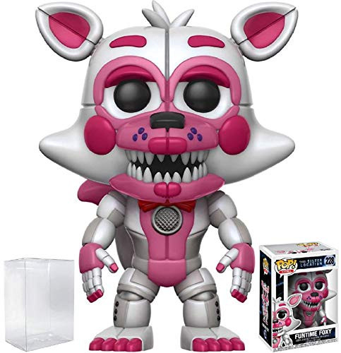 Funko Pop! Games: Five Nights at Freddy's Sister Location - Funtime Foxy Vinyl Figure (Bundled with Pop Box Protector Case)
