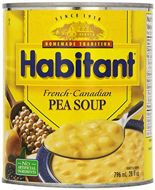 Habitant French Canadian Pea Soup 796ml 28 fl  oz   Imported from Canada