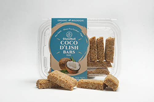 Glutenull  Bar Coco Dlish Organic  240 Gram   Vegan  Gluten Free  Paleo  Non GMO