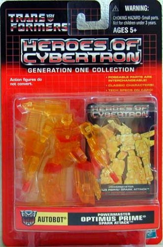 Transformers Powermaster Optimus Prime  Spark Attack