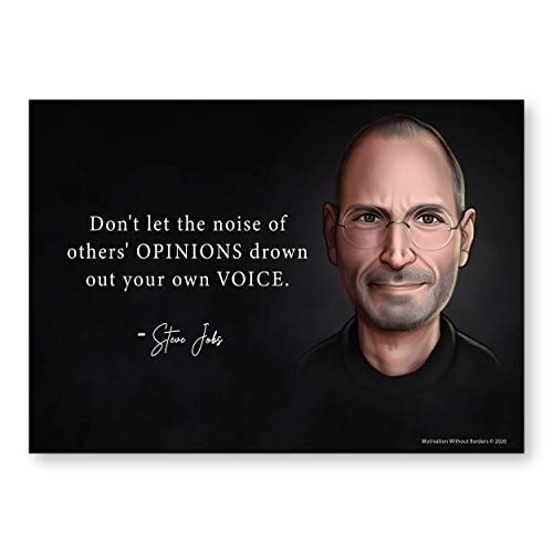 Steve Jobs Posters Apple Poster Motivational Poster Steve Jobs Quote Tech Posters Think Different Poster Computer Poster 13x18 NON LAMINATED 1 Poster Included Steve Jobs Posters Apple Poster Motivational Poster Steve Jobs Quote Tech Posters Think Different Poster Computer Poster 13x18 NON LAMINATED 1 Poster Included