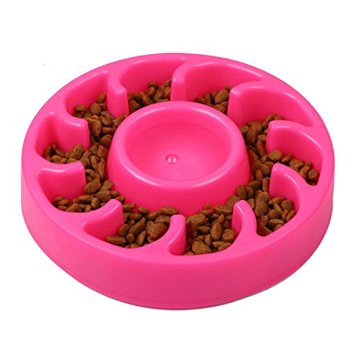 Foir Slow Feeder Dog Bowls Anti Choking Fun Feeder Slow Feed Interactive Bloat Stop Dog Bowl Pink Foir Slow Feeder Dog Bowls Anti Choking Fun Feeder Slow Feed Interactive Bloat Stop Dog Bowl Pink