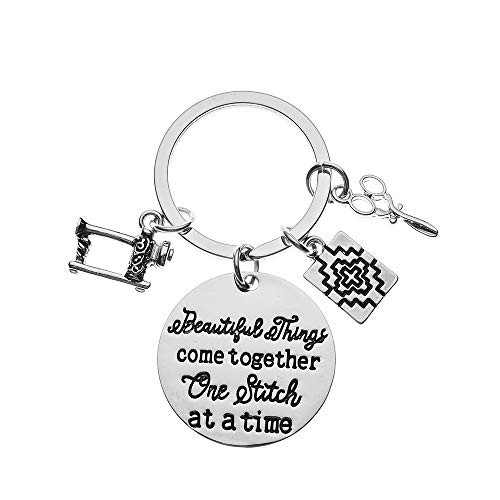 Quilting Jewelry Quilting Gift Quilting Keychain Sewing Gifts for Quilters or Sewers Quilting Jewelry Quilting Gift Quilting Keychain Sewing Gifts for Quilters or Sewers