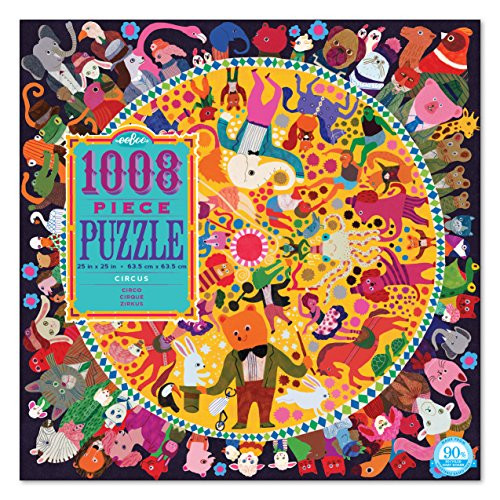 eeBoo Circus 1008 Piece Puzzle, 1 EA