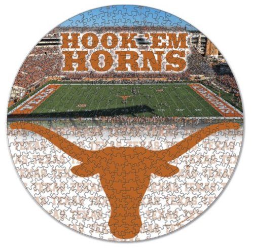 Wincraft NCAA University Texas Longhorns Jigsaw Puzzle (500 Piece), 20.25" x 20.25"