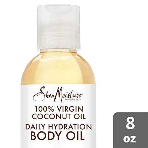 SheaMoisture Daily Hydration Body Oil for Dry Skin 100 Virgin Coconut Oil with Shea Butter 8 oz SheaMoisture Daily Hydration Body Oil for Dry Skin 100 Virgin Coconut Oil with Shea Butter 8 oz