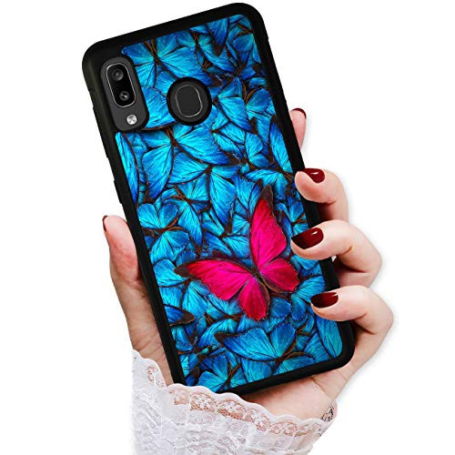for Samsung Galaxy A10e  Durable Protective Soft Back Case Phone Cover  HOT12155 Butterfly