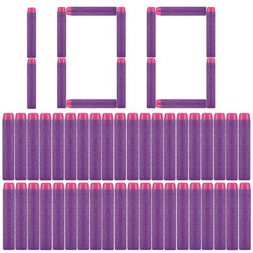 PeleusTech Refill Bullets  100Pcs Dart Refills for Nerf Rebelle Dart Fire Blaster   Purple PeleusTech Refill Bullets  100Pcs Dart Refills for Nerf Rebelle Dart Fire Blaster   Purple